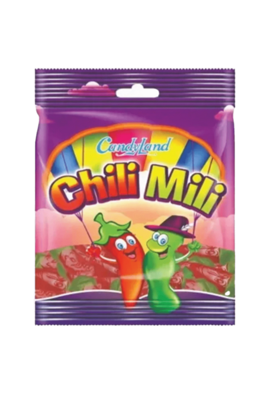 Candyland Chili Mili Jelly – Pack of 18 (1x18)