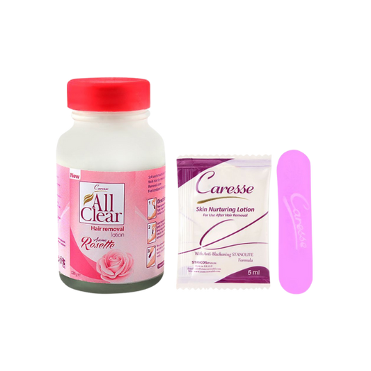Caresse All Clear Hair Removal Lotion 120g