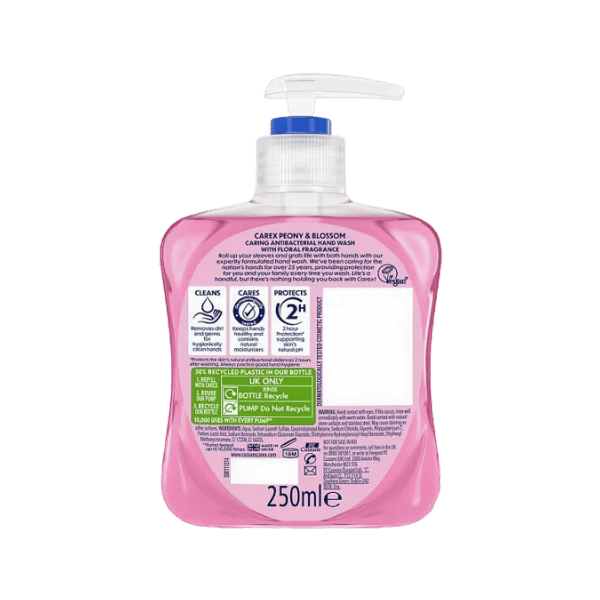 Carex Peony & Blossom Hand Wash 250ml