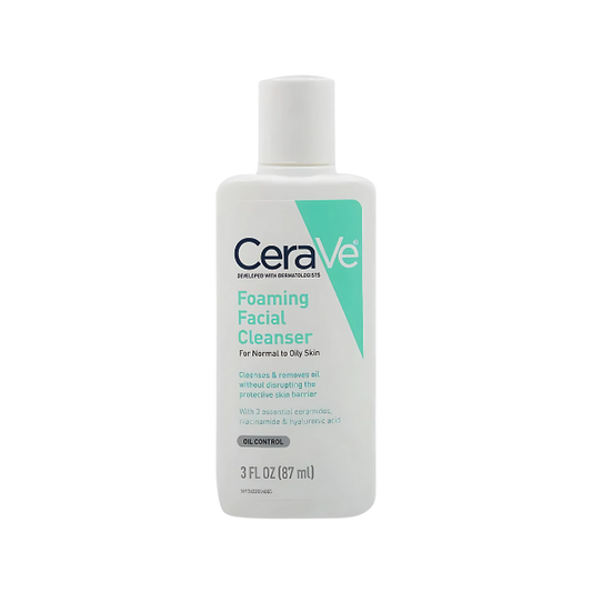 CeraVe Foaming Facial Cleanser For Normal To Oily Skin 87ml