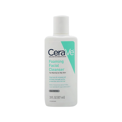 CeraVe Foaming Facial Cleanser For Normal To Oily Skin 87ml