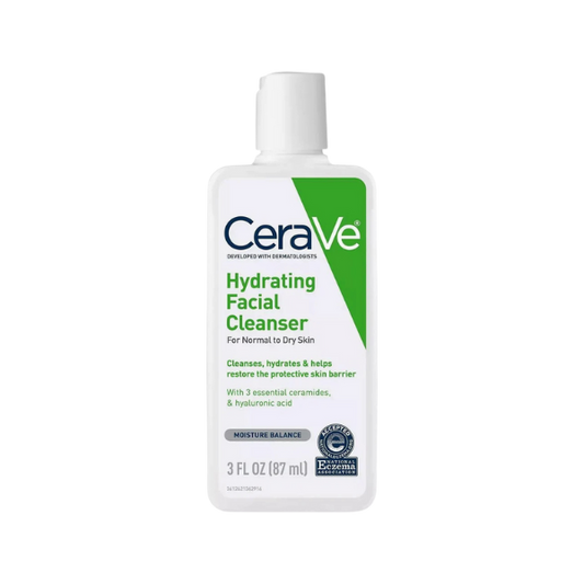 CeraVe Hydrating Facial Cleanser For Normal to Dry Skin 87ml