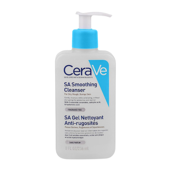 CeraVe Fragrance Free SA Smoothing Anti Rugosites Cleanser 236ml