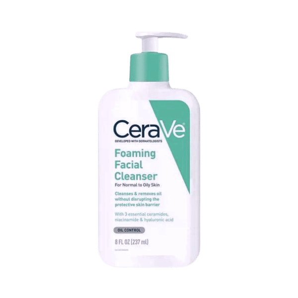 Cerave Foaming Facial Cleanser Oil Control 237ml