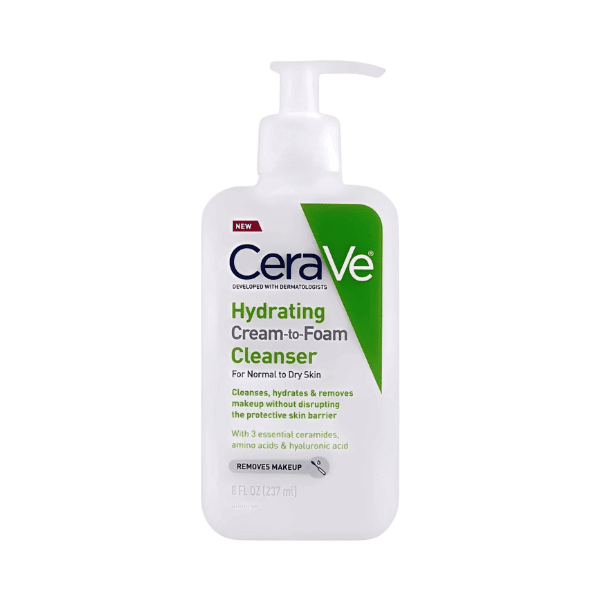 Cerave Hydrating Cream To Foam Cleanser 237ml