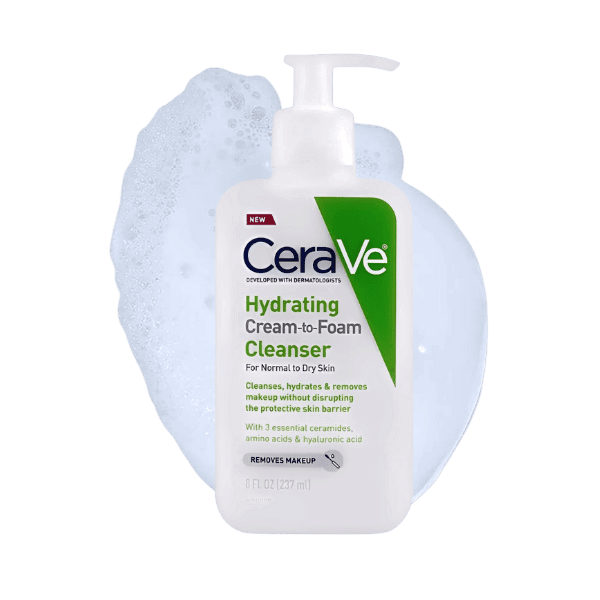 Cerave Hydrating Cream To Foam Cleanser 237ml