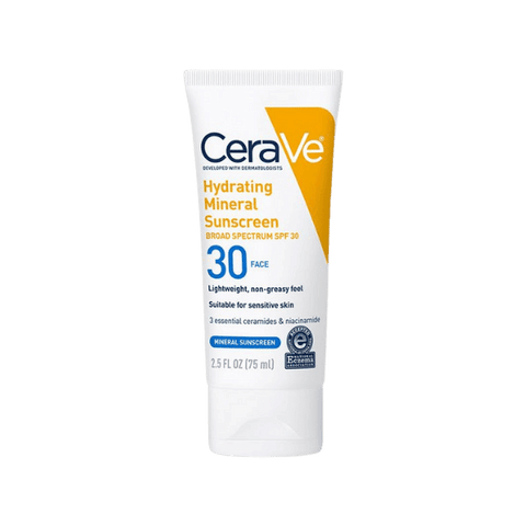 Cerave Hydrating Mineral Sunscreen SPF 30 75ml