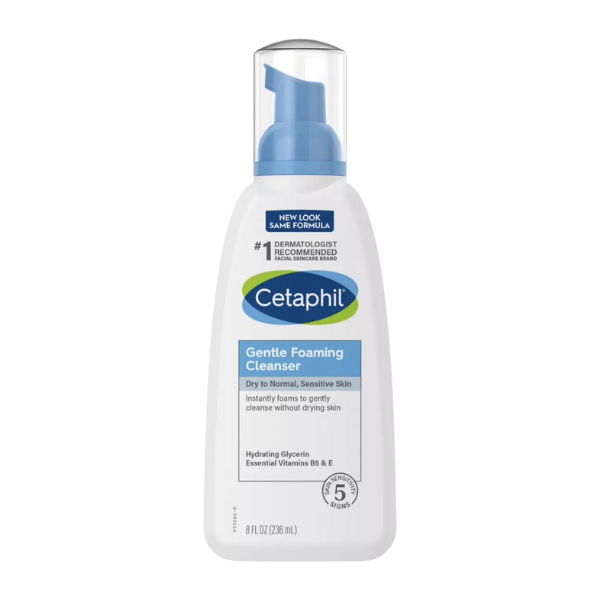 Cetaphil Gentle Foaming Cleanser For Dry to Normal & Skin Types 236ml