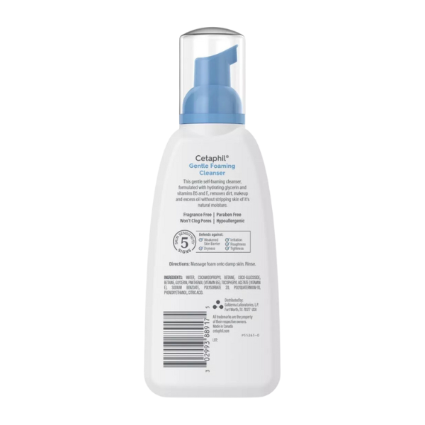 Cetaphil Gentle Foaming Cleanser For Dry to Normal & Skin Types 236ml