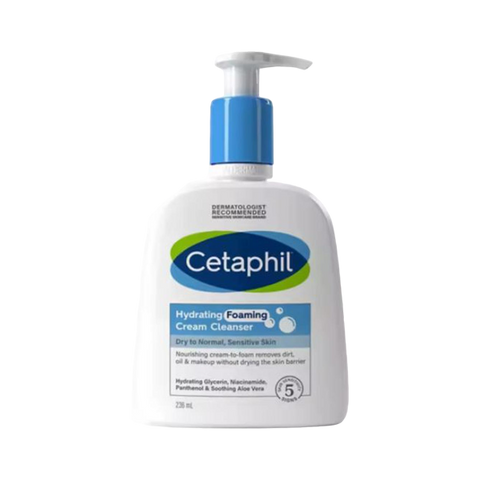 Cetaphil Hydrating Foaming Cream Cleanser 236ml