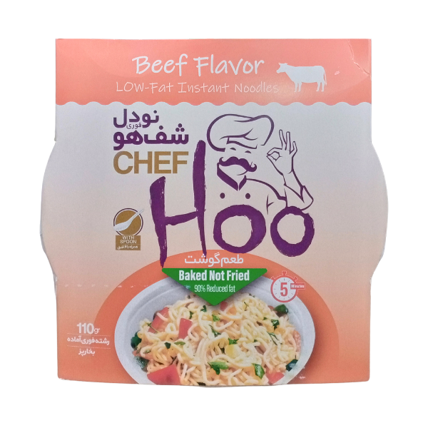 Chef Hoo Beef Flavor Noodles 110g
