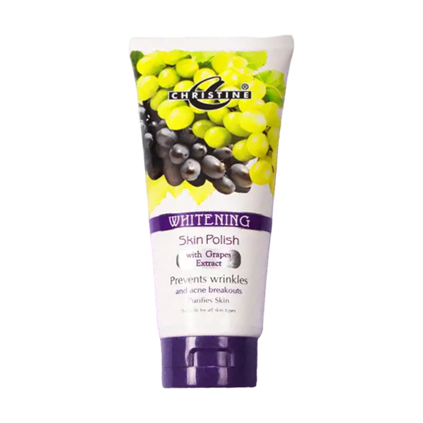 Christine Whitening Skin Polish Grapes Extract 150g