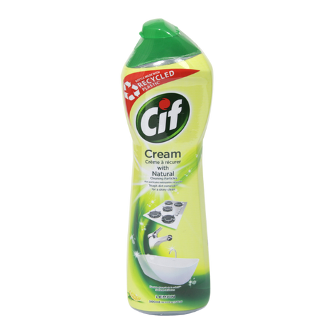Cif Lemon Cream Surface Cleaner 500ml