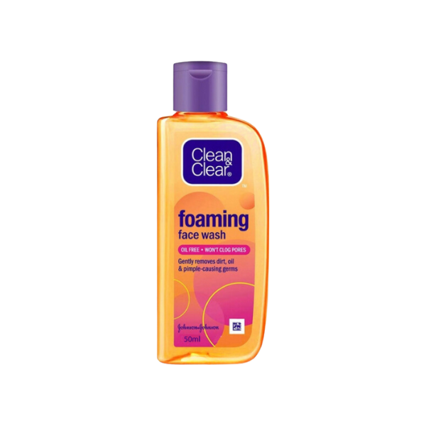  Clean & Clear Foaming Face Wash 50ml