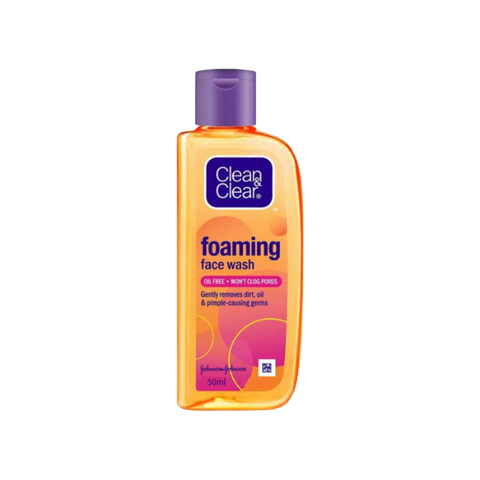  Clean & Clear Foaming Face Wash 50ml