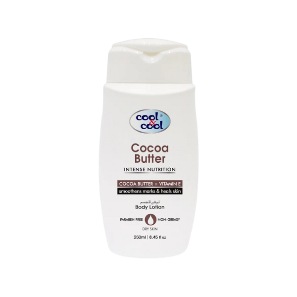 Cool & Cool Cocoa Butter + Vitamin E Body Lotion 250ml