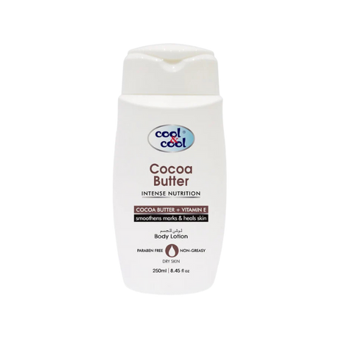 Cool & Cool Cocoa Butter + Vitamin E Body Lotion 250ml