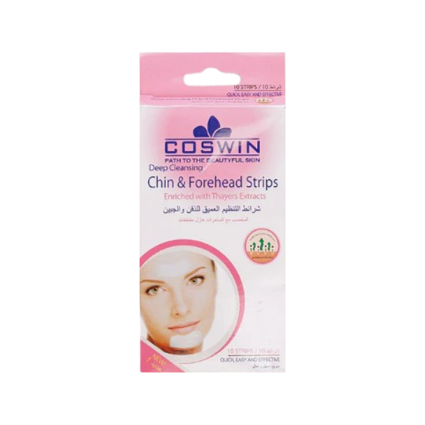 Coswin Chin & Forehead Strips 10Pcs