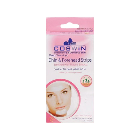 Coswin Chin & Forehead Strips 10Pcs