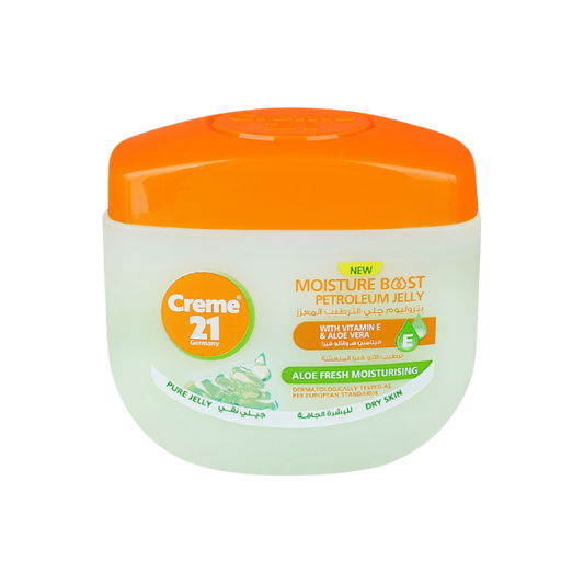 Creme 21 Vitamin E & Aloe Vera Moisturizing Petroleum Jelly 100ml