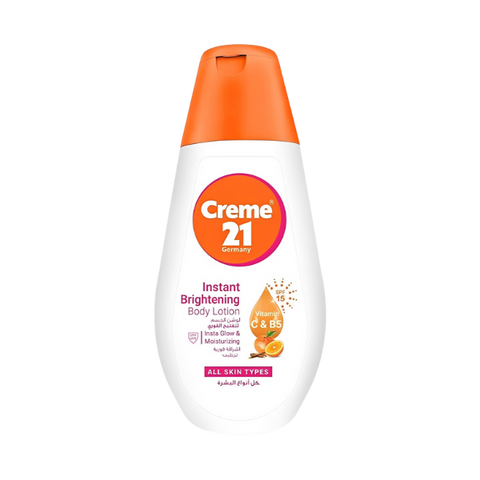 Creme 21 Instant Brightening Body Lotion For All Skin Type 250ml