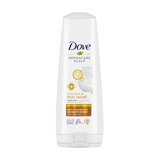 DOVE DRYNESS & ITCH RELIEF ANTI-DANDRUFF CONDITIONER 355ML - Nazar Jan's Supermarket