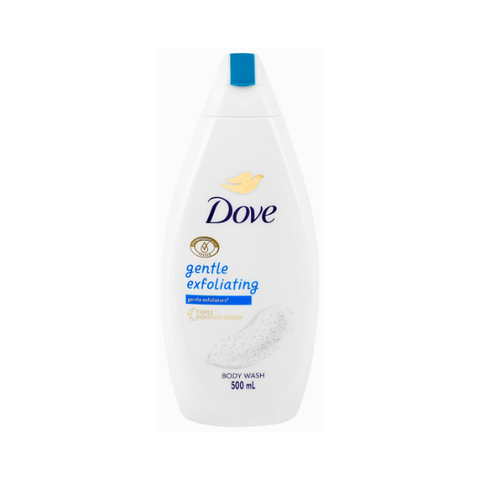 DOVE GENTLE EXFOLIATING BODY WASH 500ML