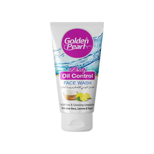 Golden Pearl Daily Oil Control Face Wash With Aloe Vera Lemon & Yogurt 75ml