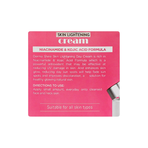 Derma Shine Bright Radiance Skin Lightening SPF15+ Day Cream 50g