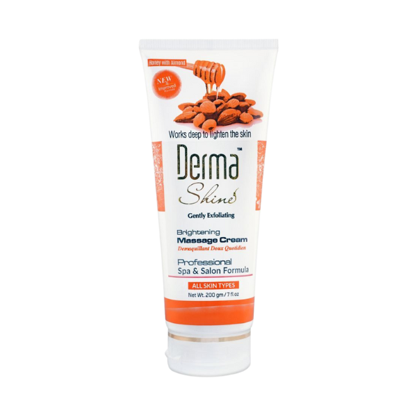 Derma Shine Brightening Honey With Almond Whitening Massage Cream 200gm