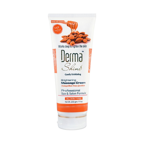 Derma Shine Brightening Honey With Almond Whitening Massage Cream 200gm