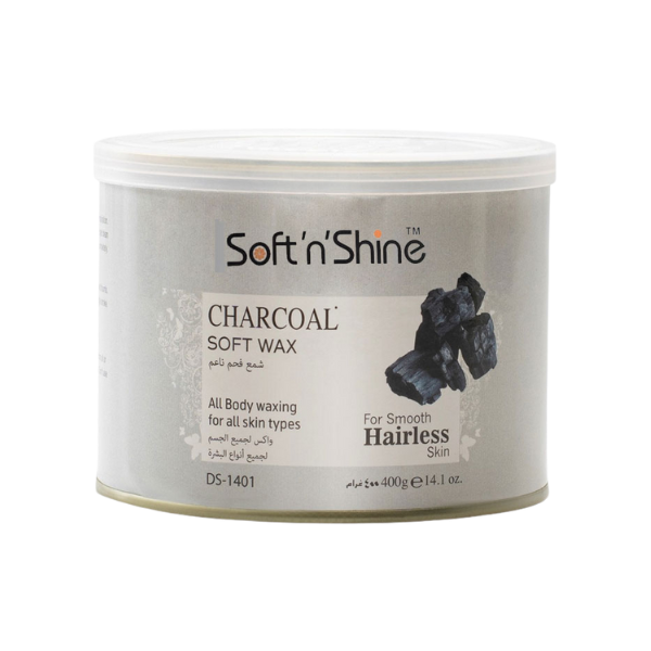 Derma Shine Charcoal Soft Wax 400g