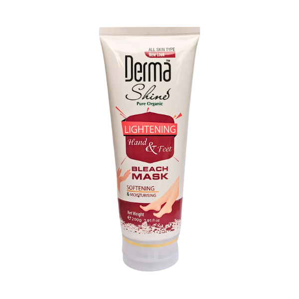 Derma Shine Hand & Feet Lightening Bleach Mask 200ml