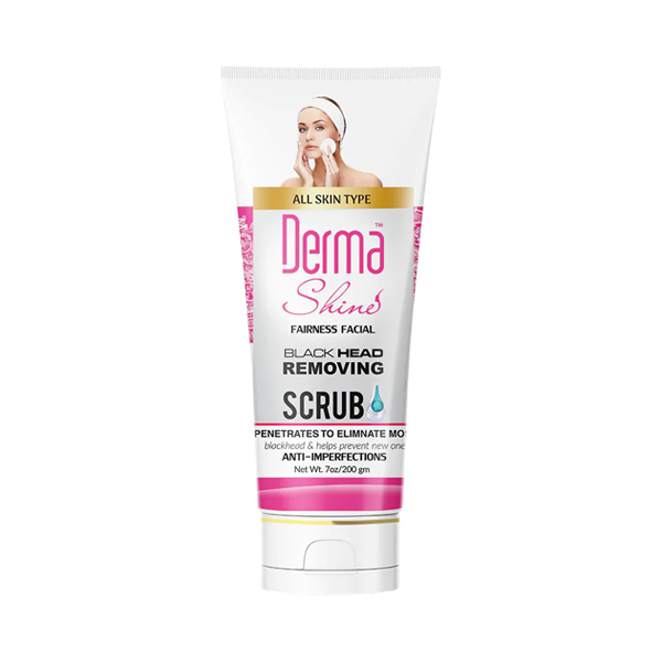 Derma Shine Blackhead Removing Scrub 200gm