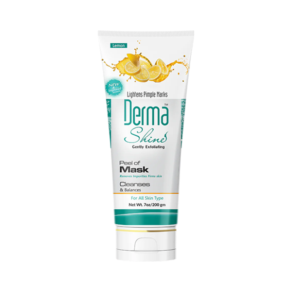 Derma Shine Peel Off Mask Lemon 200gm