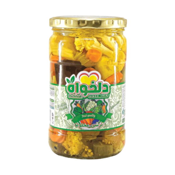 Dilkhwah Mixed Pickled Jar 700Gm