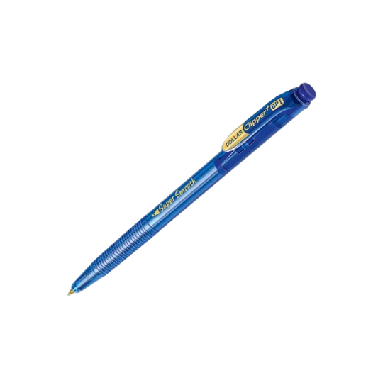 Dollar Clipper Ball Pen Blue