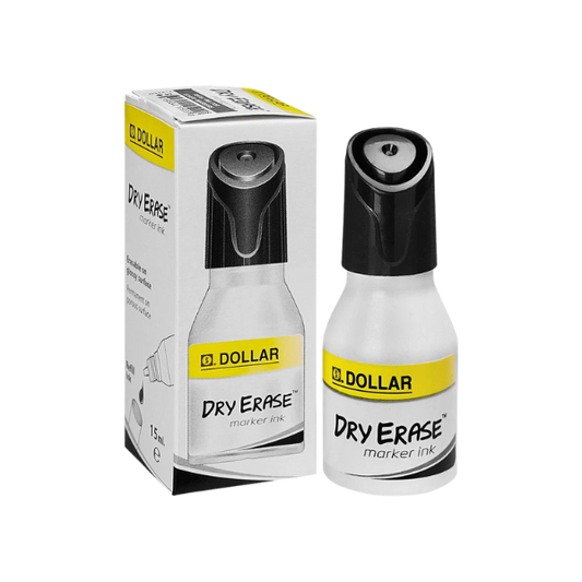 Dollar Dry Erase Marker Black Ink 15ml 