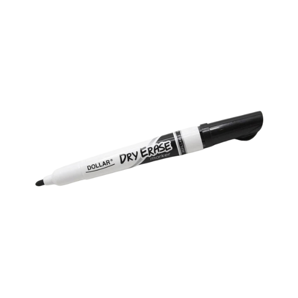 Dollar Dry Erase White Board Marker Black