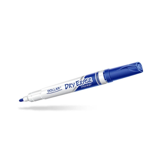 Dollar Dry Erase White Board Marker Blue