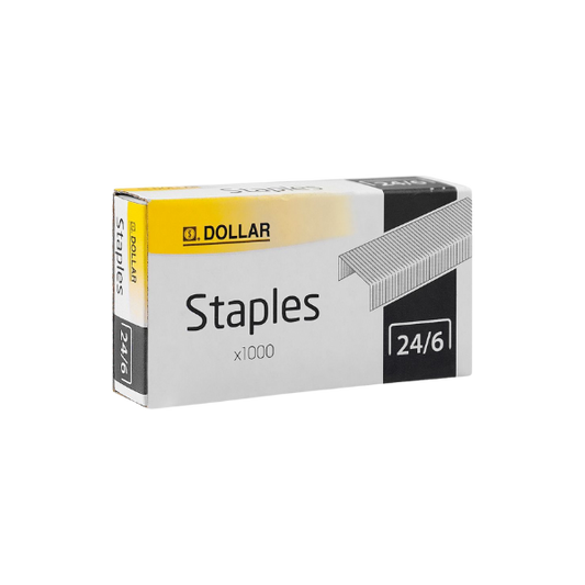Dollar Staples Pin x1000 24/6 ST246