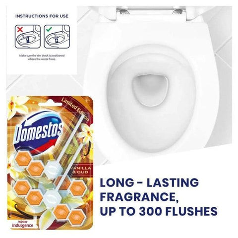 Domestos Toilet Block Winter Indulgence 2x55g