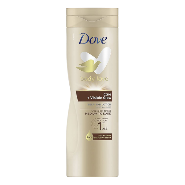 Dove Body Love Care + Visible Glow Self-Tan Body Lotion 400ml