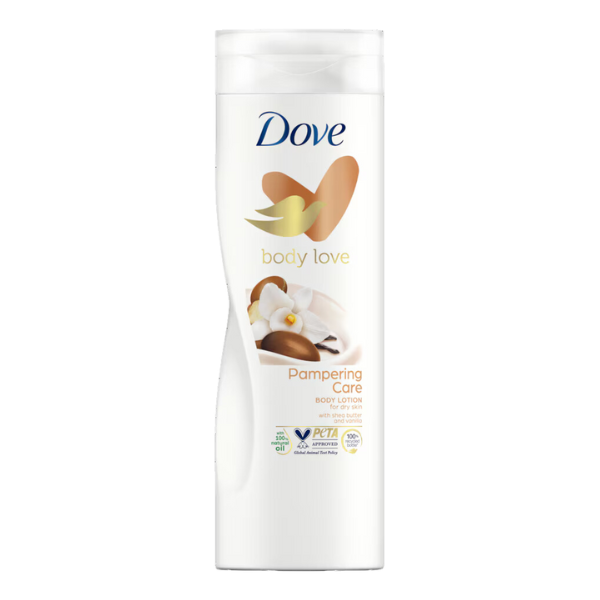 Dove Body Love Pampering Care Body Lotion for Dry Skin 400ml