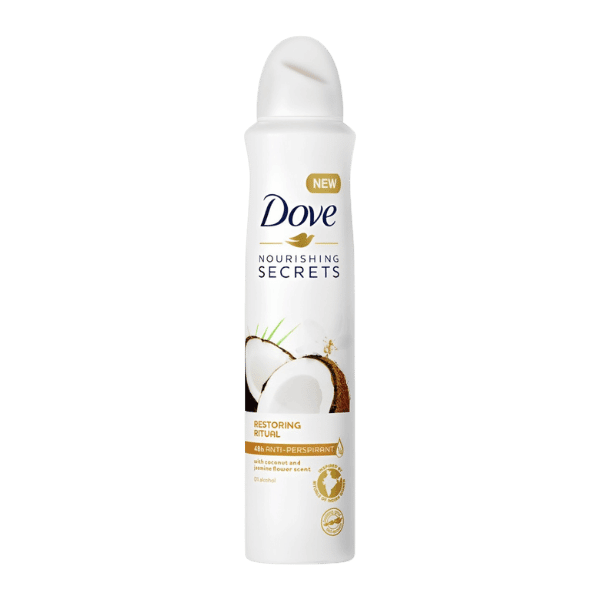 Dove Nourishing Secrets Restoring Ritual Women Deodorant Spray 0% Alcohol 250ml