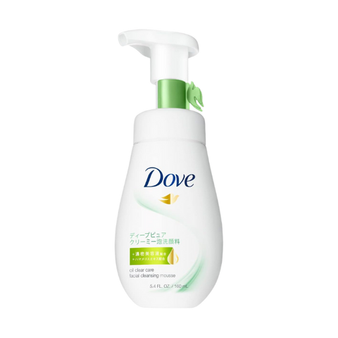 Dove Oil Clear Care Facial Cleansing Mousse 160ml