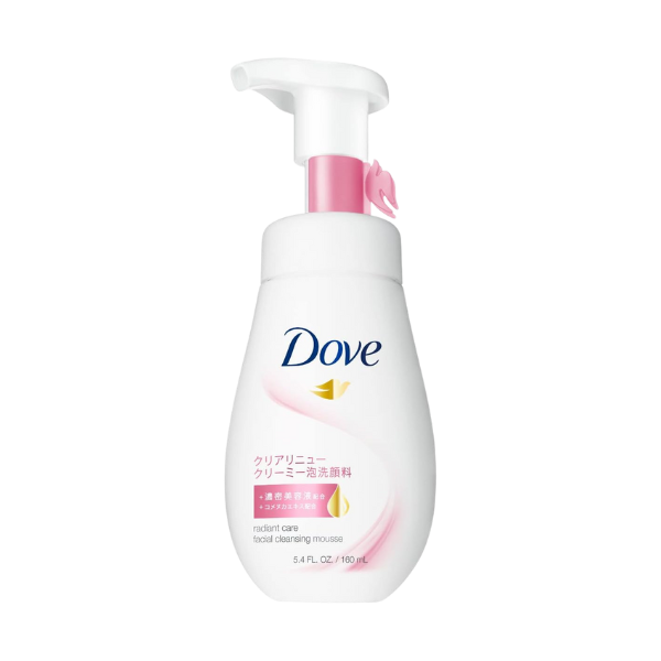 Dove Radiant Care Facial Cleansing Mousse 160ml