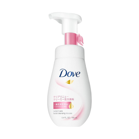 Dove Radiant Care Facial Cleansing Mousse 160ml