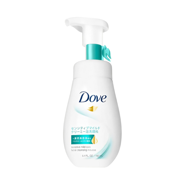 Dove Sensitive Mild Facial Cleansing Mousse 160ml