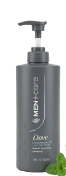Dove Men+Care Cooling Relief + Icy Menthol Shampoo – 532ml